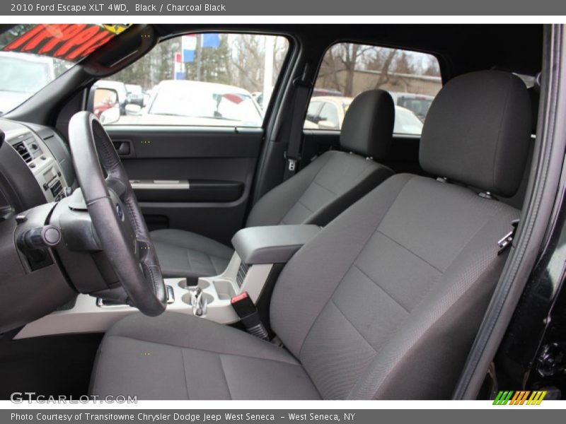 Black / Charcoal Black 2010 Ford Escape XLT 4WD