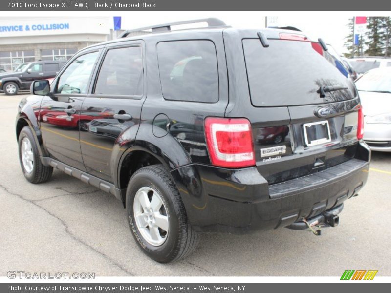 Black / Charcoal Black 2010 Ford Escape XLT 4WD