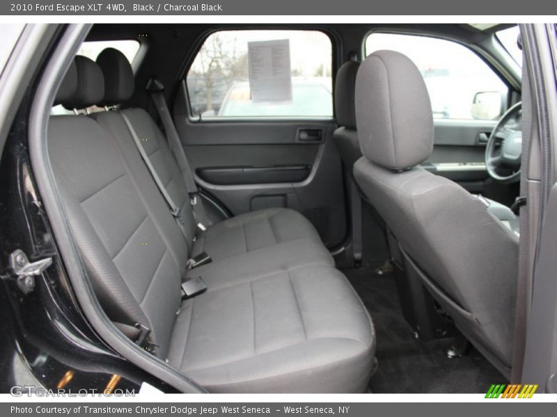 Black / Charcoal Black 2010 Ford Escape XLT 4WD