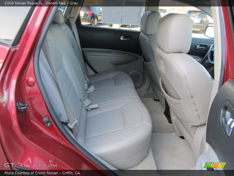 Venom Red / Gray 2009 Nissan Rogue SL