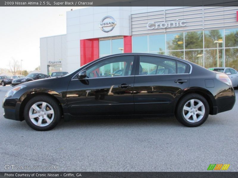 Super Black / Charcoal 2009 Nissan Altima 2.5 SL