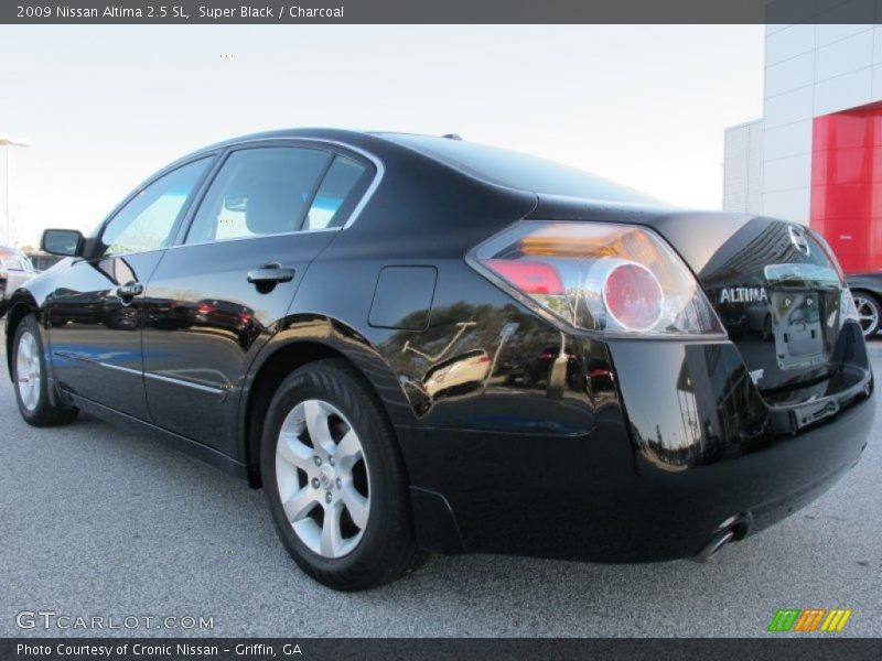 Super Black / Charcoal 2009 Nissan Altima 2.5 SL