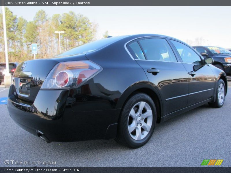 Super Black / Charcoal 2009 Nissan Altima 2.5 SL