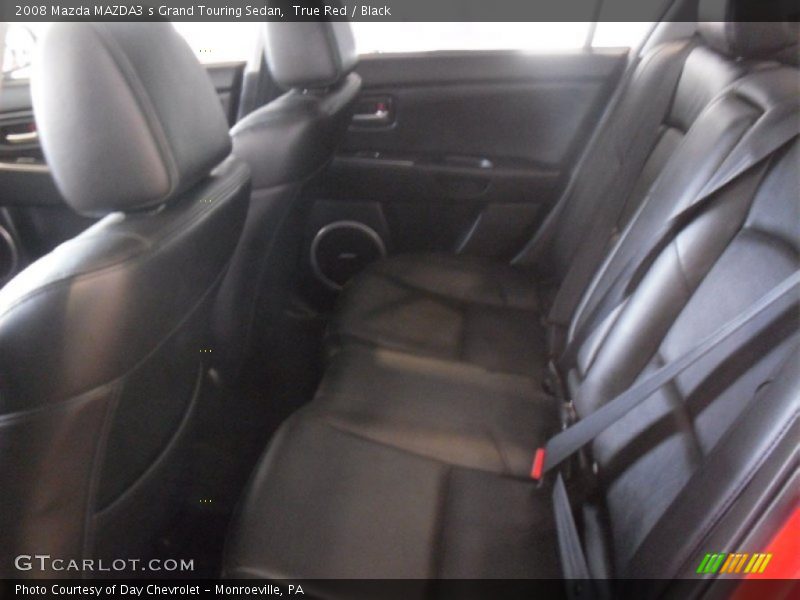 True Red / Black 2008 Mazda MAZDA3 s Grand Touring Sedan