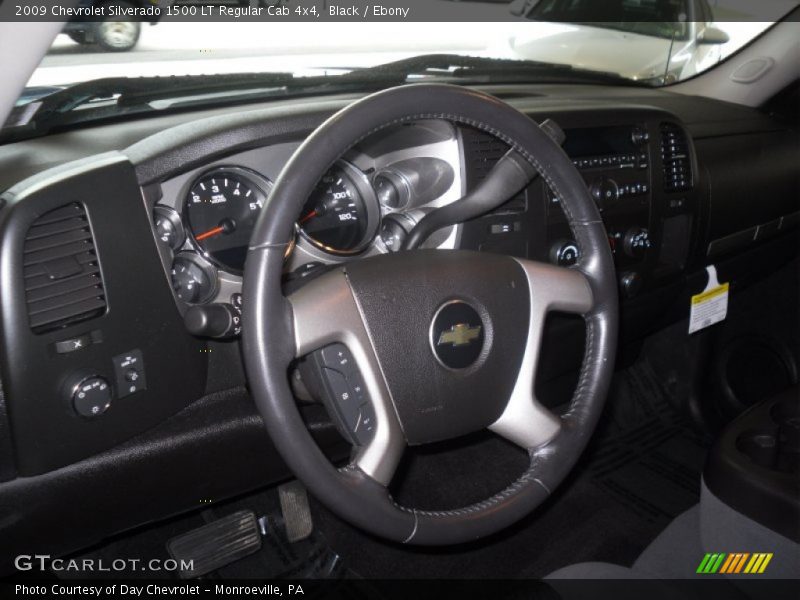 Black / Ebony 2009 Chevrolet Silverado 1500 LT Regular Cab 4x4