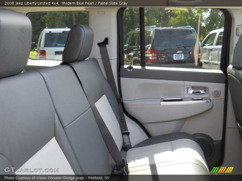 Modern Blue Pearl / Pastel Slate Gray 2008 Jeep Liberty Limited 4x4