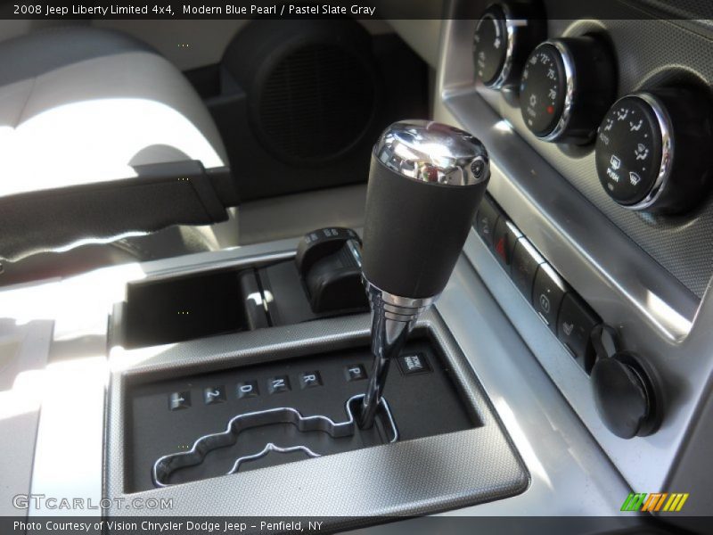 Modern Blue Pearl / Pastel Slate Gray 2008 Jeep Liberty Limited 4x4