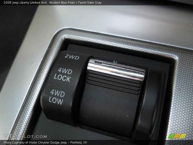 Modern Blue Pearl / Pastel Slate Gray 2008 Jeep Liberty Limited 4x4