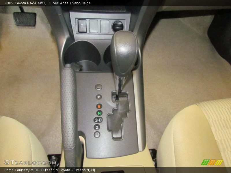 Super White / Sand Beige 2009 Toyota RAV4 4WD