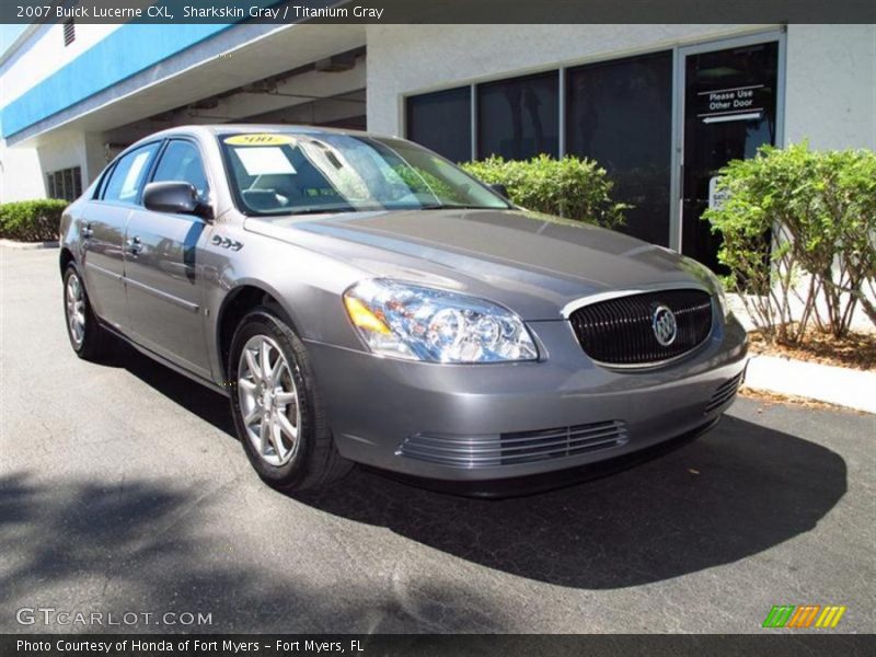 Sharkskin Gray / Titanium Gray 2007 Buick Lucerne CXL