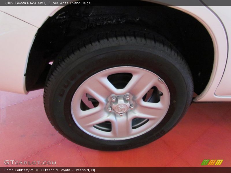 Super White / Sand Beige 2009 Toyota RAV4 4WD