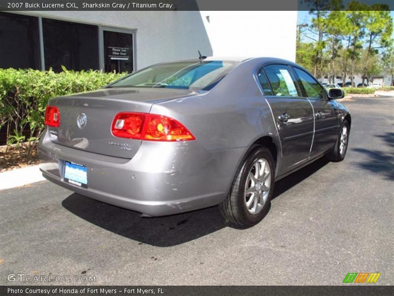Sharkskin Gray / Titanium Gray 2007 Buick Lucerne CXL
