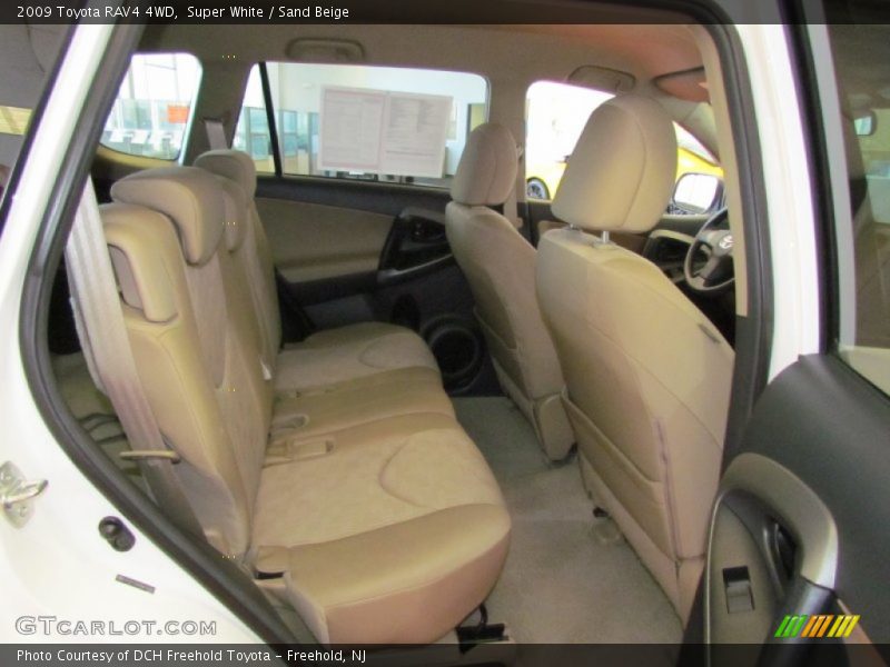 Super White / Sand Beige 2009 Toyota RAV4 4WD