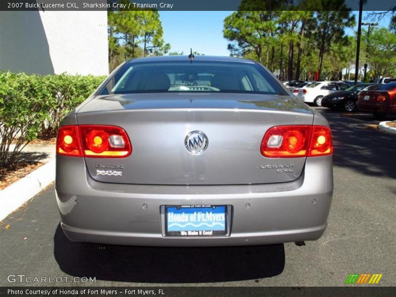 Sharkskin Gray / Titanium Gray 2007 Buick Lucerne CXL