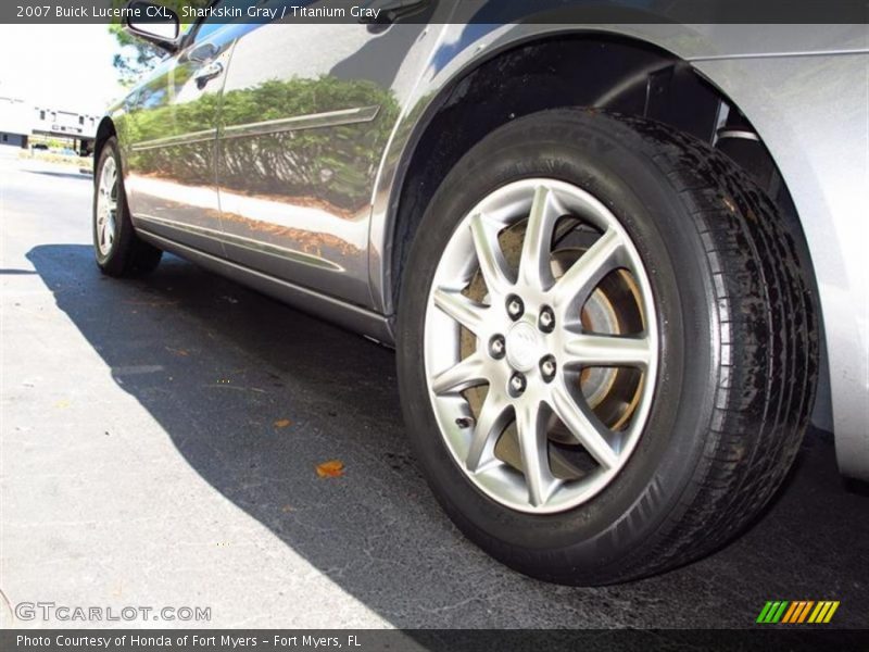 Sharkskin Gray / Titanium Gray 2007 Buick Lucerne CXL