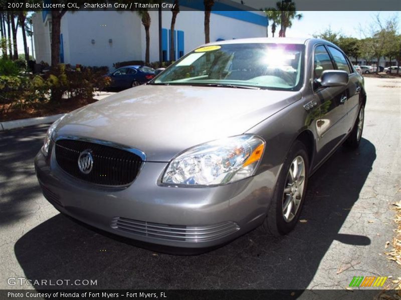 Sharkskin Gray / Titanium Gray 2007 Buick Lucerne CXL