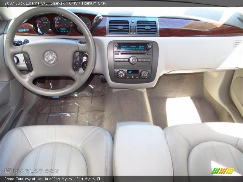 Sharkskin Gray / Titanium Gray 2007 Buick Lucerne CXL