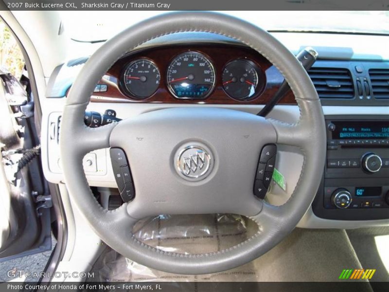 Sharkskin Gray / Titanium Gray 2007 Buick Lucerne CXL