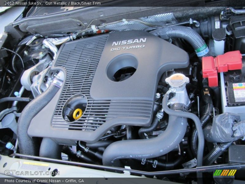 Gun Metallic / Black/Silver Trim 2012 Nissan Juke SV