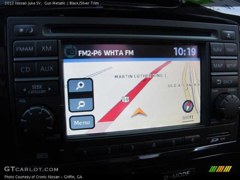 Gun Metallic / Black/Silver Trim 2012 Nissan Juke SV