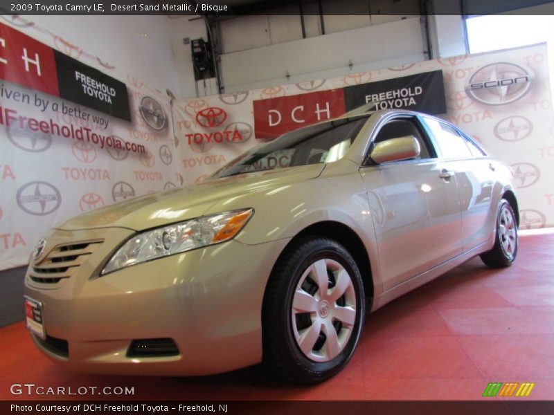 Desert Sand Metallic / Bisque 2009 Toyota Camry LE