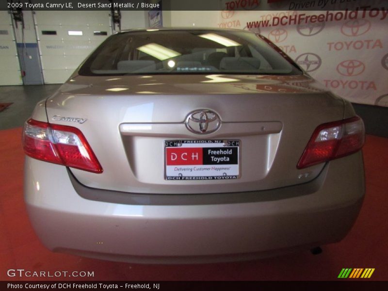 Desert Sand Metallic / Bisque 2009 Toyota Camry LE