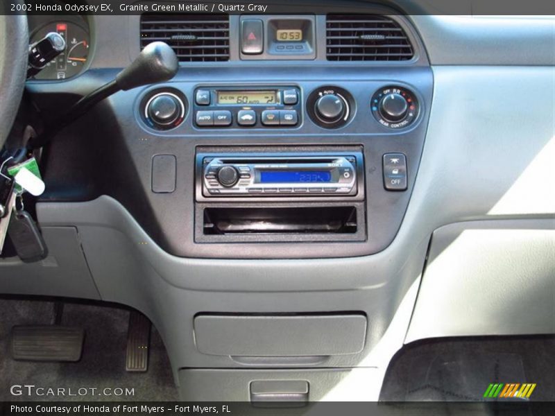Granite Green Metallic / Quartz Gray 2002 Honda Odyssey EX