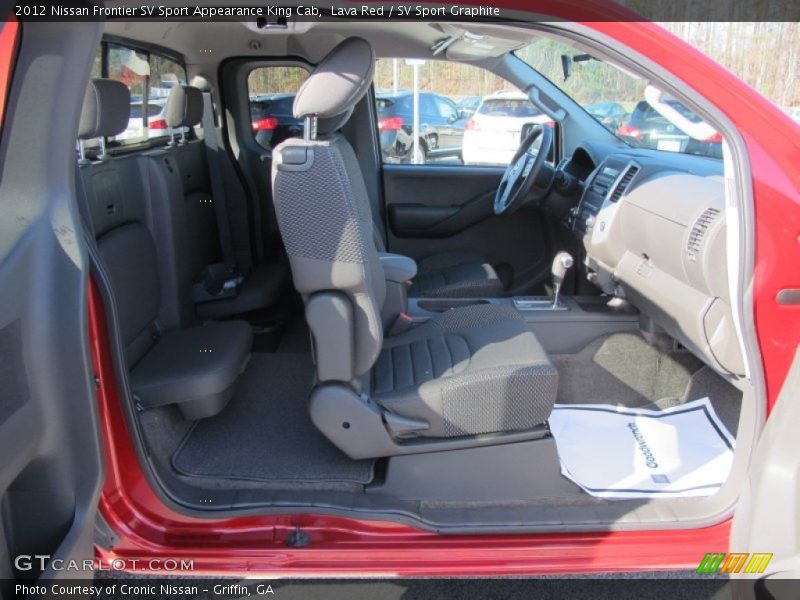  2012 Frontier SV Sport Appearance King Cab SV Sport Graphite Interior