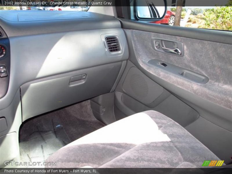 Granite Green Metallic / Quartz Gray 2002 Honda Odyssey EX