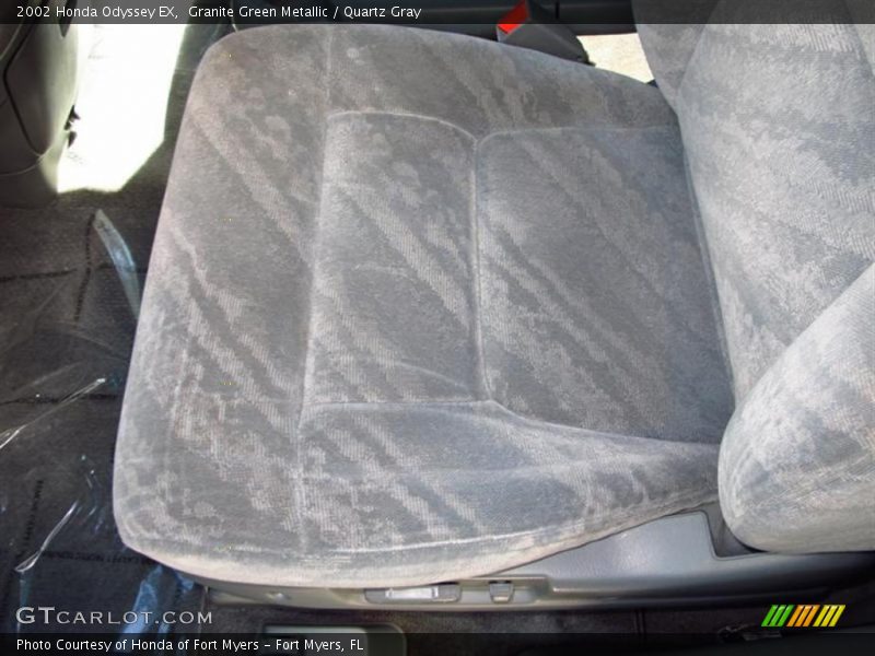 Granite Green Metallic / Quartz Gray 2002 Honda Odyssey EX