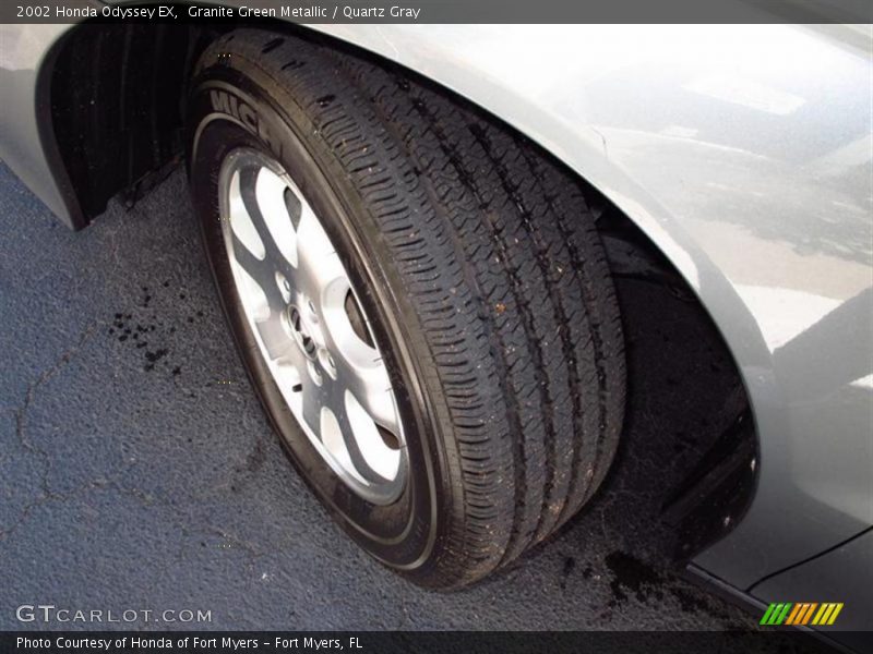 Granite Green Metallic / Quartz Gray 2002 Honda Odyssey EX