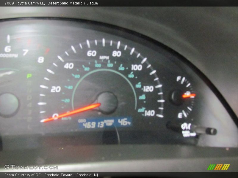 Desert Sand Metallic / Bisque 2009 Toyota Camry LE