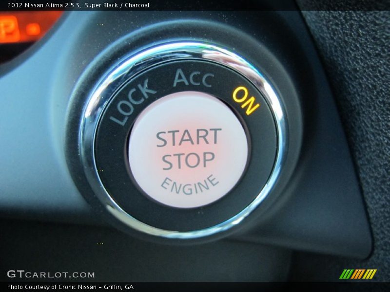 Super Black / Charcoal 2012 Nissan Altima 2.5 S