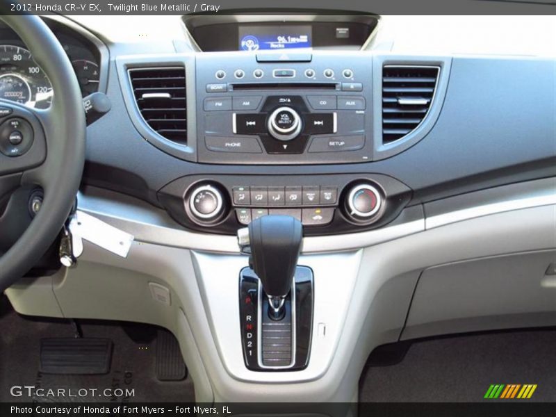 Controls of 2012 CR-V EX