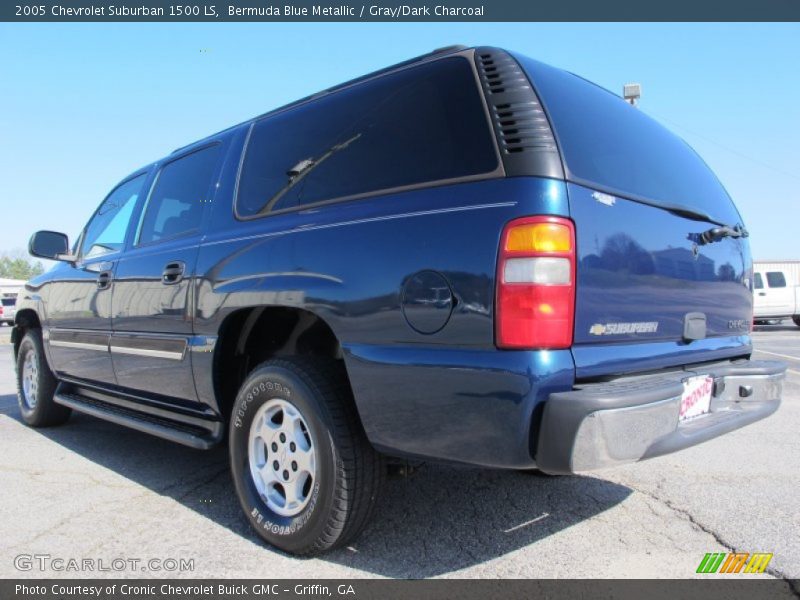 Bermuda Blue Metallic / Gray/Dark Charcoal 2005 Chevrolet Suburban 1500 LS