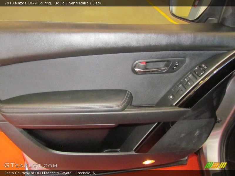 Liquid Silver Metallic / Black 2010 Mazda CX-9 Touring