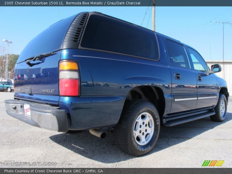 Bermuda Blue Metallic / Gray/Dark Charcoal 2005 Chevrolet Suburban 1500 LS