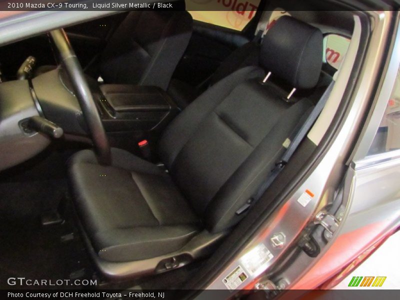Liquid Silver Metallic / Black 2010 Mazda CX-9 Touring
