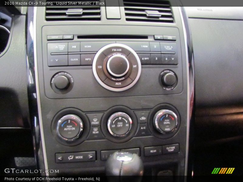 Liquid Silver Metallic / Black 2010 Mazda CX-9 Touring