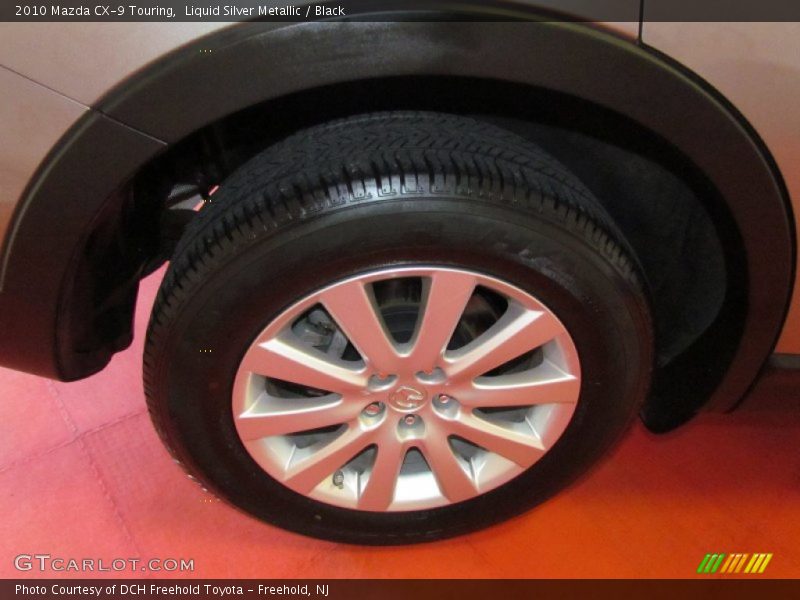 Liquid Silver Metallic / Black 2010 Mazda CX-9 Touring