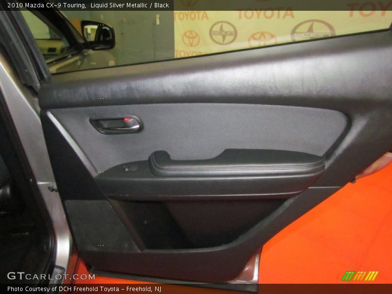 Liquid Silver Metallic / Black 2010 Mazda CX-9 Touring