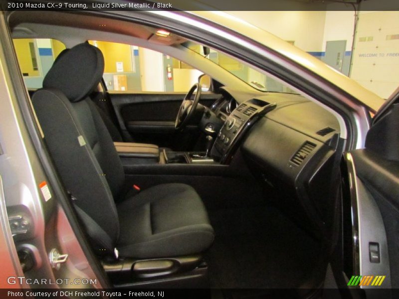 Liquid Silver Metallic / Black 2010 Mazda CX-9 Touring