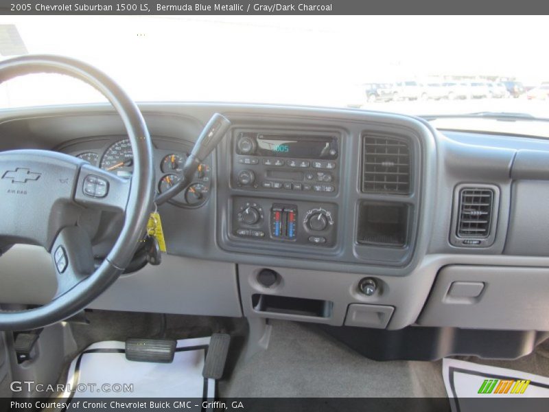 Bermuda Blue Metallic / Gray/Dark Charcoal 2005 Chevrolet Suburban 1500 LS