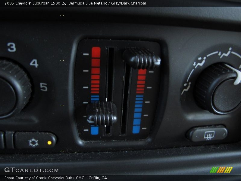Bermuda Blue Metallic / Gray/Dark Charcoal 2005 Chevrolet Suburban 1500 LS