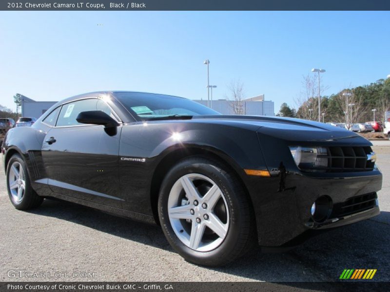Black / Black 2012 Chevrolet Camaro LT Coupe