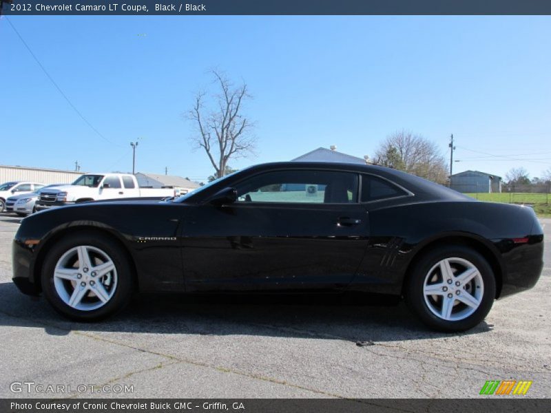 Black / Black 2012 Chevrolet Camaro LT Coupe