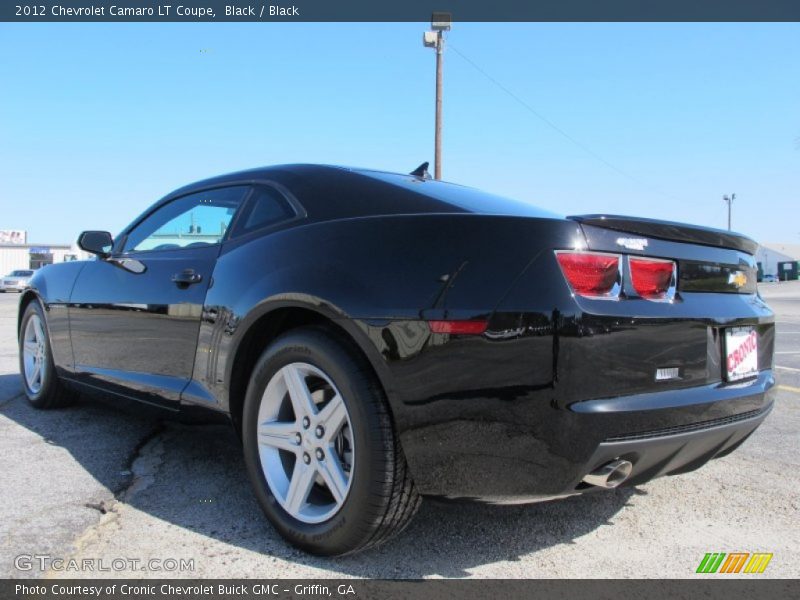 Black / Black 2012 Chevrolet Camaro LT Coupe