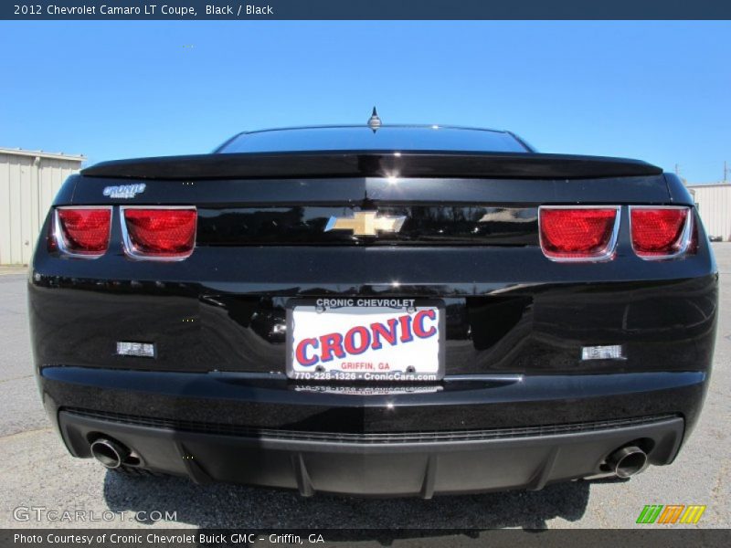 Black / Black 2012 Chevrolet Camaro LT Coupe