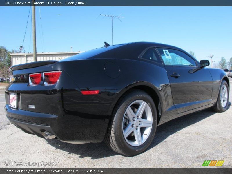 Black / Black 2012 Chevrolet Camaro LT Coupe