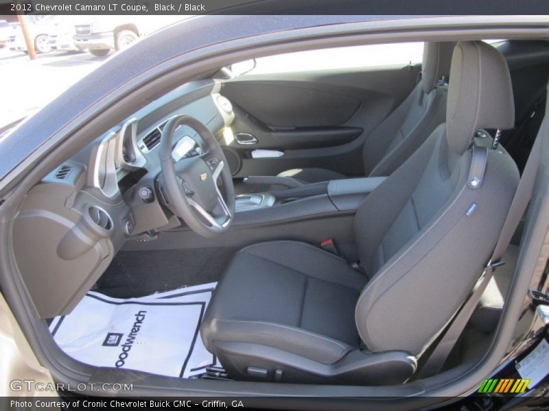 Black / Black 2012 Chevrolet Camaro LT Coupe